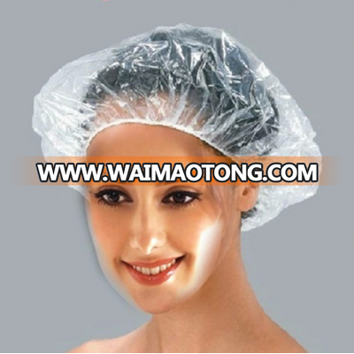 Plastic circular cap / disposable shower cap /hotel shower cap/ shower cap