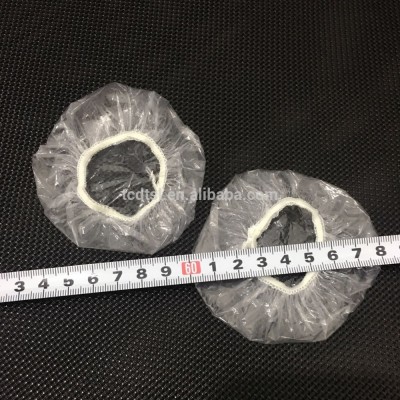 factory wholesale disposable Pe Plastic Ear Cover For Spa / Shower cap / Hair Salon